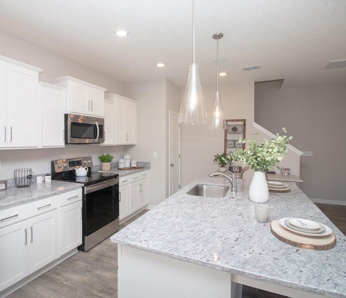 Furnished interior in a model home at Jackson Towne in Murfreesboro (Image 22). Furnished interior in a model home at Jackson Towne in Murfreesboro (Image 22).