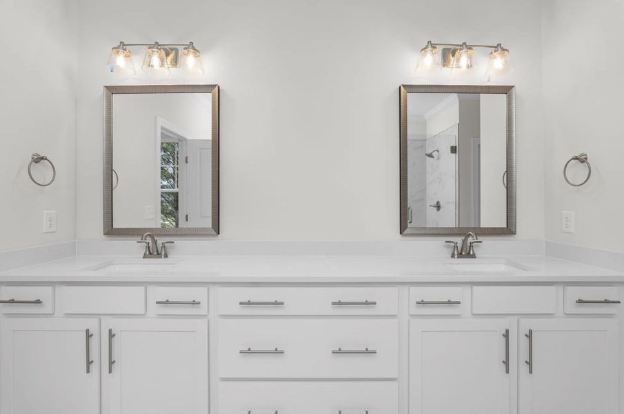 Furnished interior in a model home at Mount Vintage in North Augusta (Image 7).