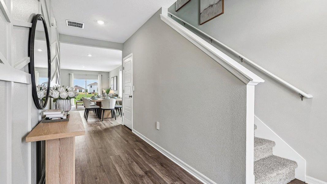 Furnished interior in a model home at Wynnstone in Davenport (Image 5).