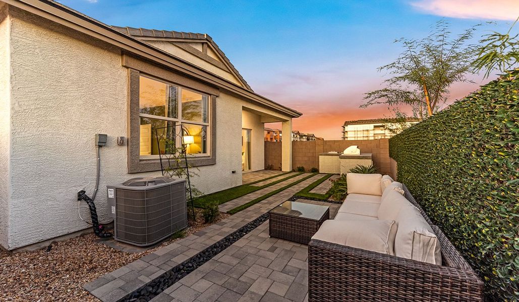 Exterior details of a home in Coronet at Gladden Farms, Marana (Image 46).
