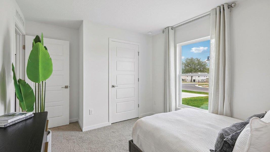 Furnished interior in a model home at Boulevard Oaks in Lady Lake (Image 23). Furnished interior in a model home at Boulevard Oaks in Lady Lake (Image 23).