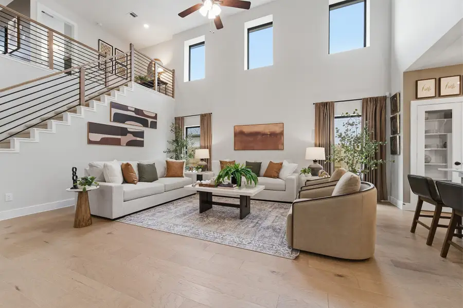 Furnished interior in a model home at Sierra Vista in Rosharon (Image 31). Furnished interior in a model home at Sierra Vista in Rosharon (Image 31).