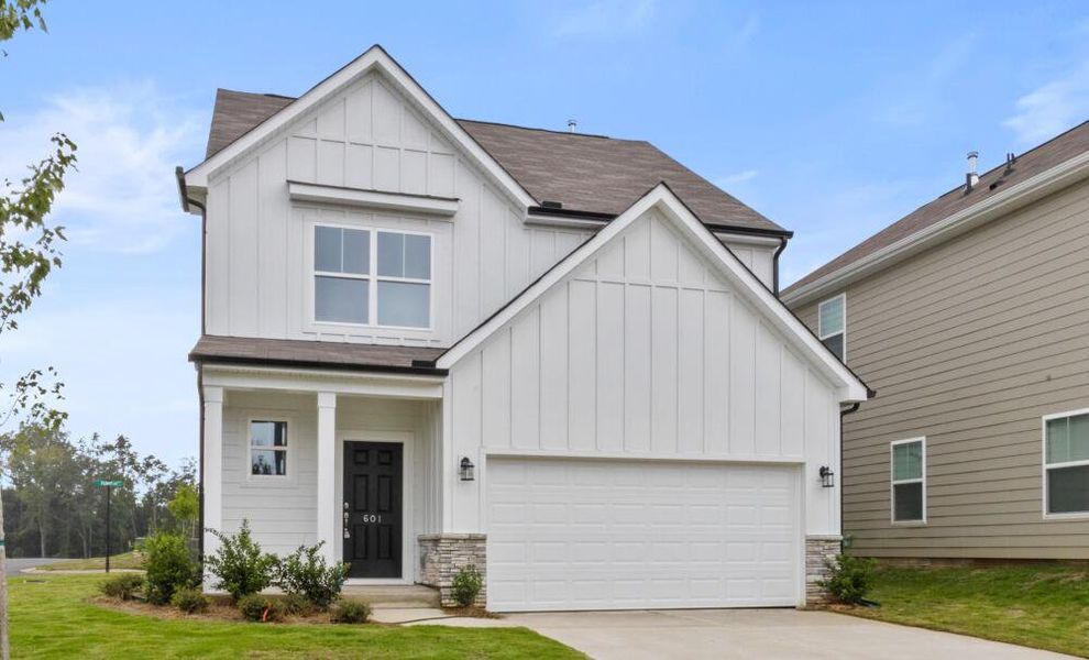 Front exterior of a home in the Lauren Park community, located in Lexington, SC (Image 2). Front exterior of a home in the Lauren Park community, located in Lexington, SC (Image 2).