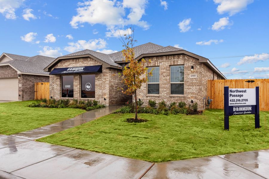 Front exterior of a home in the Northwest Passage community, located in Midland, TX (Image 4). Front exterior of a home in the Northwest Passage community, located in Midland, TX (Image 4).