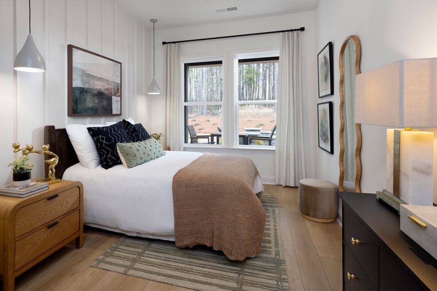 Furnished interior in a model home at Hardy Pond in Rock Hill (Image 14).