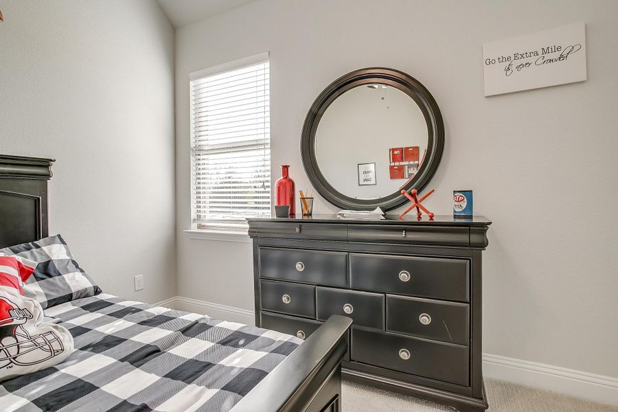 Furnished interior in a model home at Mallard Point in Greenville (Image 38).