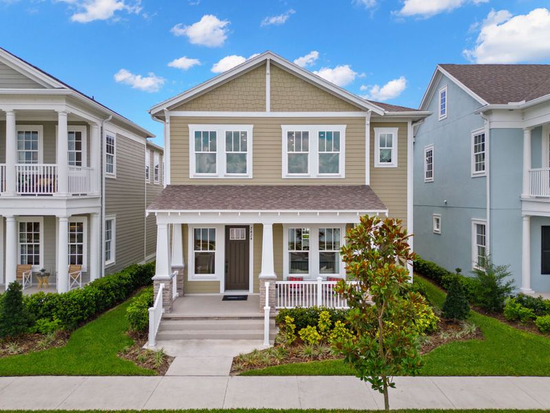 Front exterior of a home in the Celebration - Island Village community, located in Celebration, FL (Image 15).
