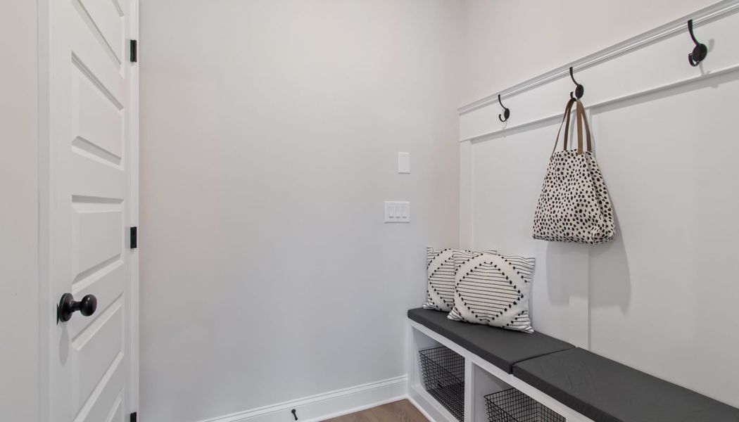 Furnished interior in a model home at Kentmere in Auburn (Image 37).