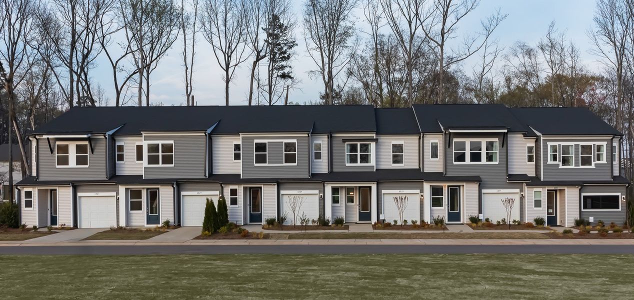 Front exterior of a home in the Fifteen 15 Cannon community, located in Charlotte, NC (Image 3). Front exterior of a home in the Fifteen 15 Cannon community, located in Charlotte, NC (Image 3).