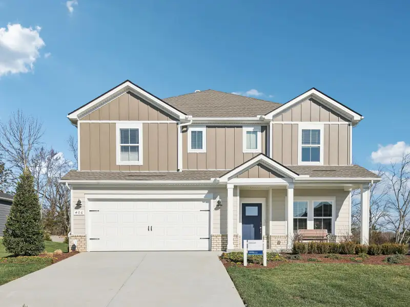 Front exterior of a home in the Greystone - Legacy Series community, located in Smyrna, TN (Image 1). Front exterior of a home in the Greystone - Legacy Series community, located in Smyrna, TN (Image 1).
