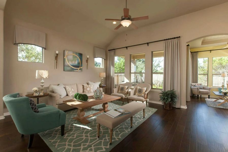 Image 4 of the Vista Ridge Estates community in Leander, TX.