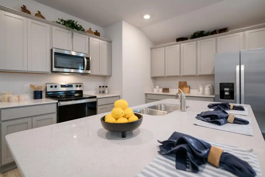 Furnished interior in a model home at Willow Glenn in Temple (Image 5).