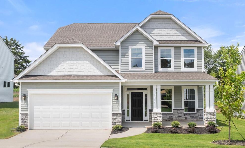 Front exterior of a home in the Irby Glen community, located in Spartanburg, SC (Image 1). Front exterior of a home in the Irby Glen community, located in Spartanburg, SC (Image 1).