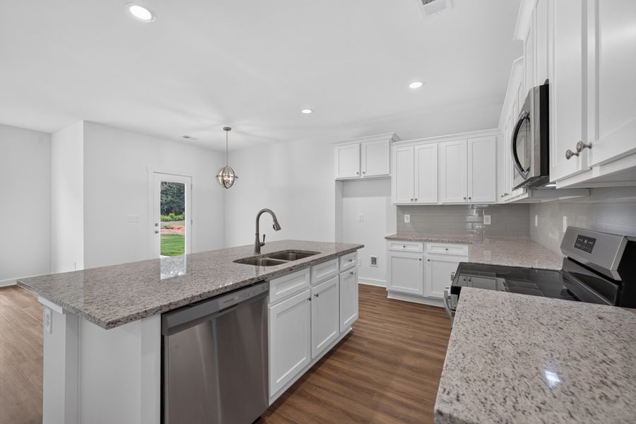 Furnished interior in a model home at Red Bird Manor in Jefferson (Image 47).