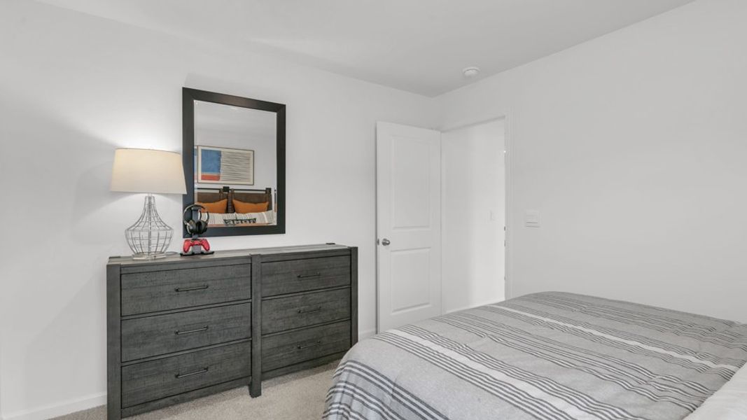 Furnished interior in a model home at Kalas Falls in Wake Forest (Image 35). Furnished interior in a model home at Kalas Falls in Wake Forest (Image 35).