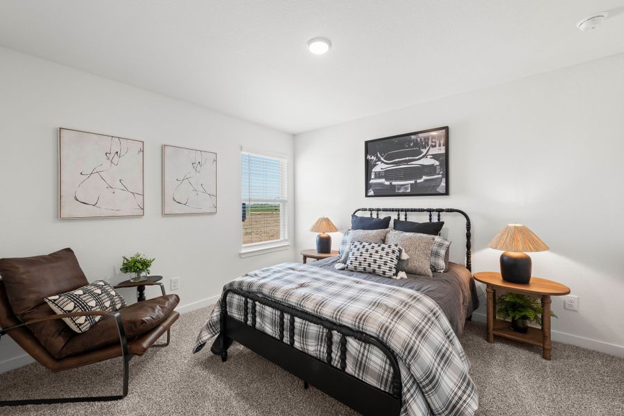 Furnished interior in a model home at Arroyo Ranch in Seguin (Image 19). Furnished interior in a model home at Arroyo Ranch in Seguin (Image 19).