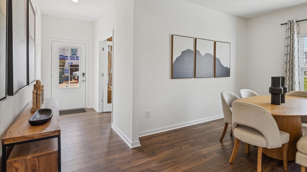 Furnished interior in a model home at Sonesta in Knoxville (Image 2).