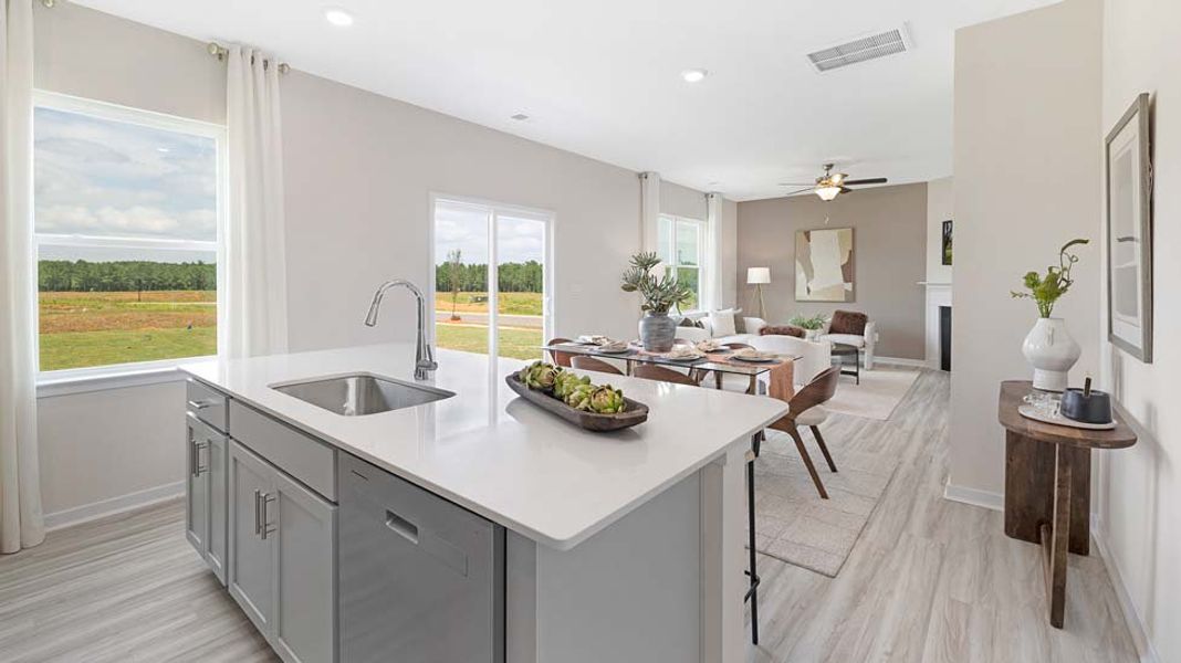 Furnished interior in a model home at Silverstein in Salisbury (Image 4). Furnished interior in a model home at Silverstein in Salisbury (Image 4).
