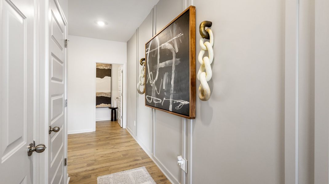 Furnished interior in a model home at Harvest Park in Decatur (Image 11). Furnished interior in a model home at Harvest Park in Decatur (Image 11).