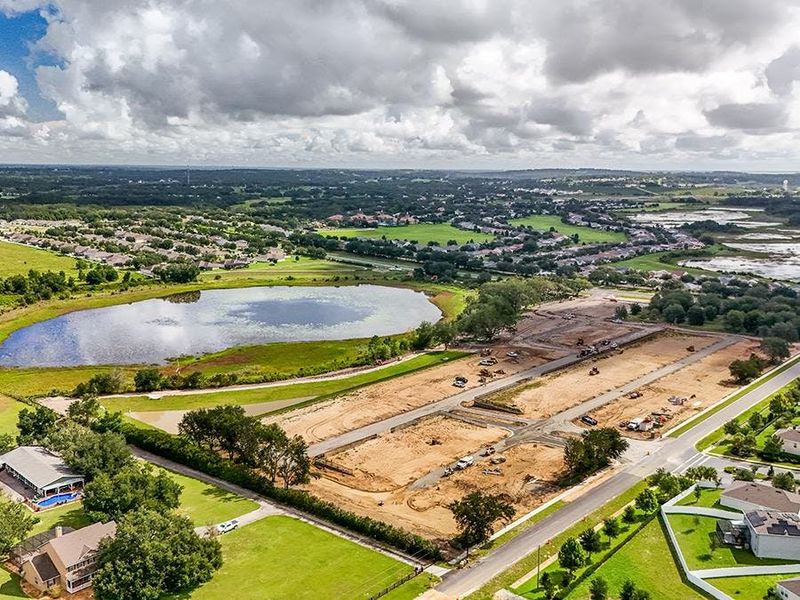 Homes at Deacon Shores are situated in peaceful surroundings, with convenience to nearby cities.