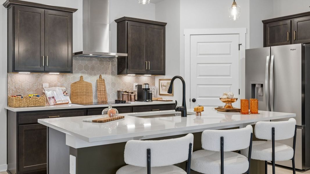 Furnished interior in a model home at Reserve at Hickory Ridge in Columbia (Image 6).