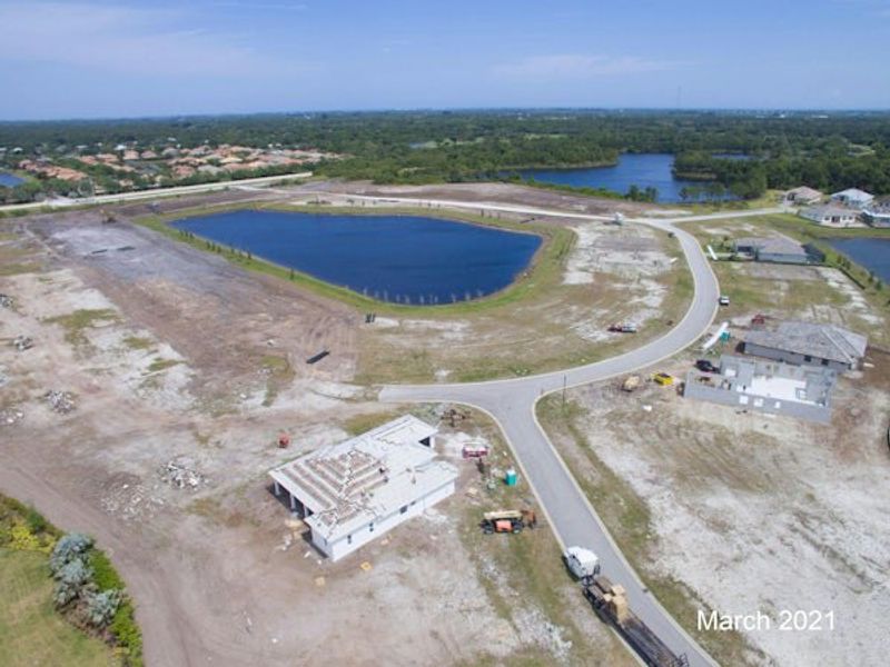 Site preparation and early development at Bent Pine Preserve in Vero Beach, FL (Image 62).