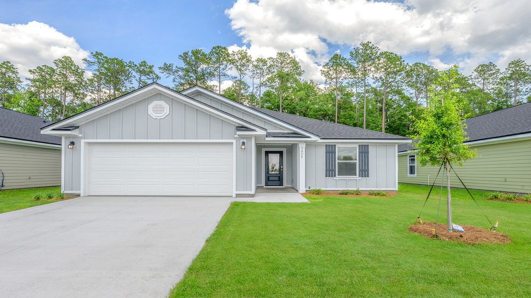 Front exterior of a home in the Lake Mary Forest community, located in Tallahassee, FL (Image 2). Front exterior of a home in the Lake Mary Forest community, located in Tallahassee, FL (Image 2).