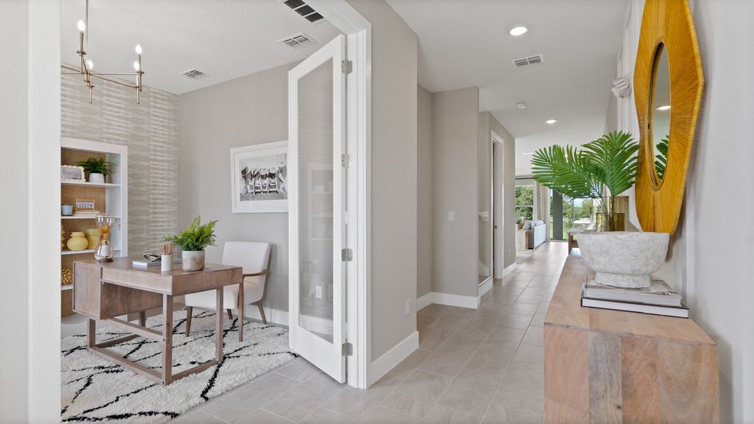 The Sweetgum Model Pocket Office at Trailside in Mount Dora, FL