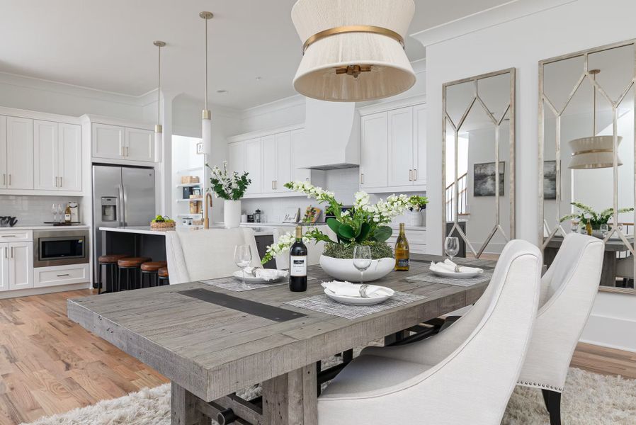 Furnished interior in a model home at The Carlyle in Marietta (Image 16). Furnished interior in a model home at The Carlyle in Marietta (Image 16).