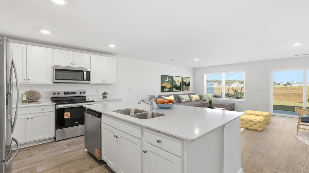 Furnished interior in a model home at McKenzie Gardens in Brunswick (Image 5).