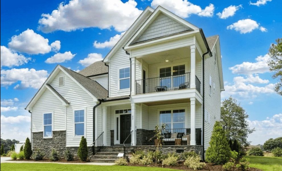 Front exterior of a home in the Berea Farms community, located in Four Oaks, NC (Image 2). Front exterior of a home in the Berea Farms community, located in Four Oaks, NC (Image 2).