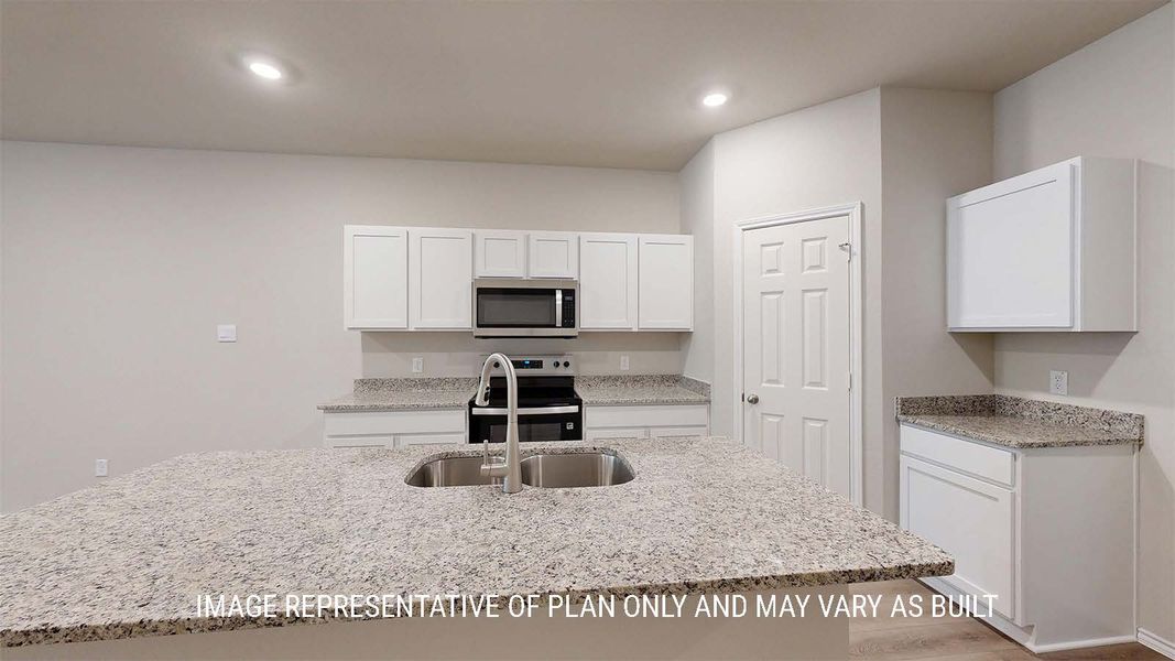 Furnished interior in a model home at The Terrace Duplexes in Temple (Image 5). Furnished interior in a model home at The Terrace Duplexes in Temple (Image 5).