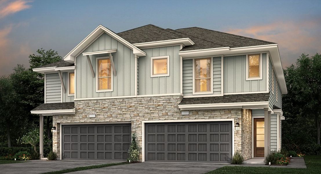 Image 3 of the Fulton Station: Urban Villas Collection community in Houston, TX.