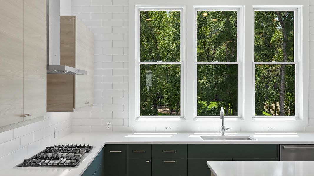 Close-up of interior finishes in a home at The Park at Sunridge, Austin (Image 40).