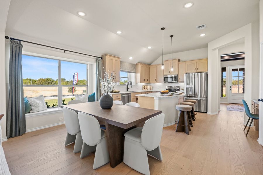 Dining Room | Waterford Park in Weatherford, TX by Landsea Homes