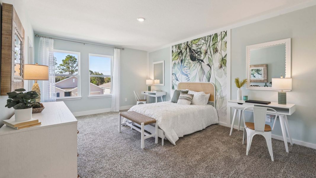 Furnished interior in a model home at Tartan Farms at Winding Oaks in Ocala (Image 13).