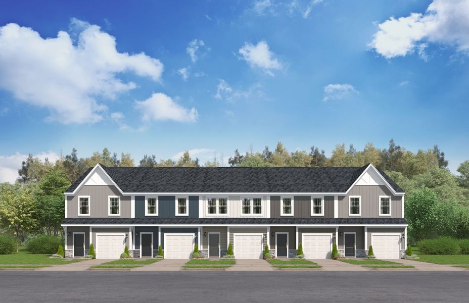 Front exterior of a home in the Amaris community, located in Mauldin, SC (Image 2).