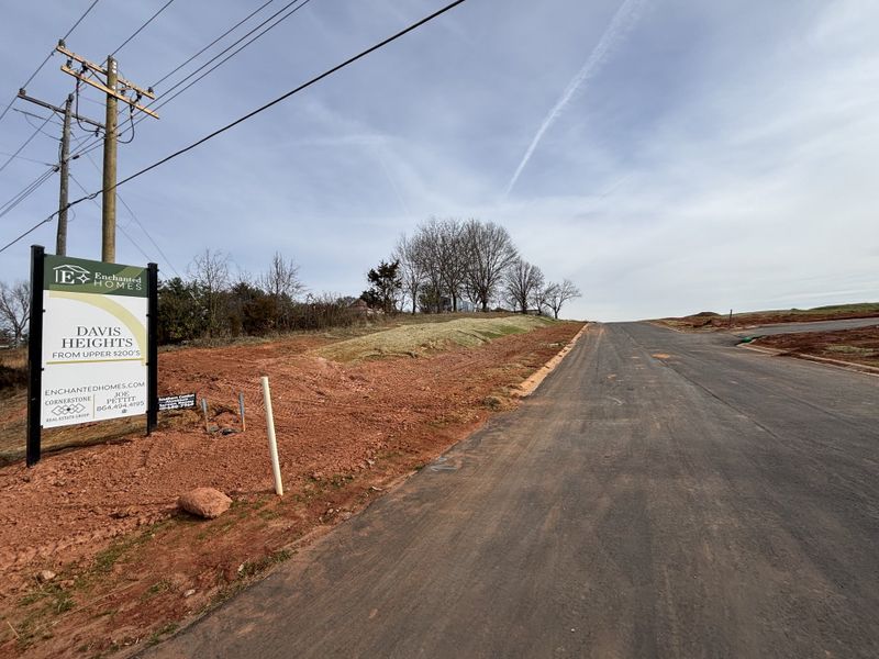 Site preparation and early development at Davis Heights in Inman, SC (Image 4).