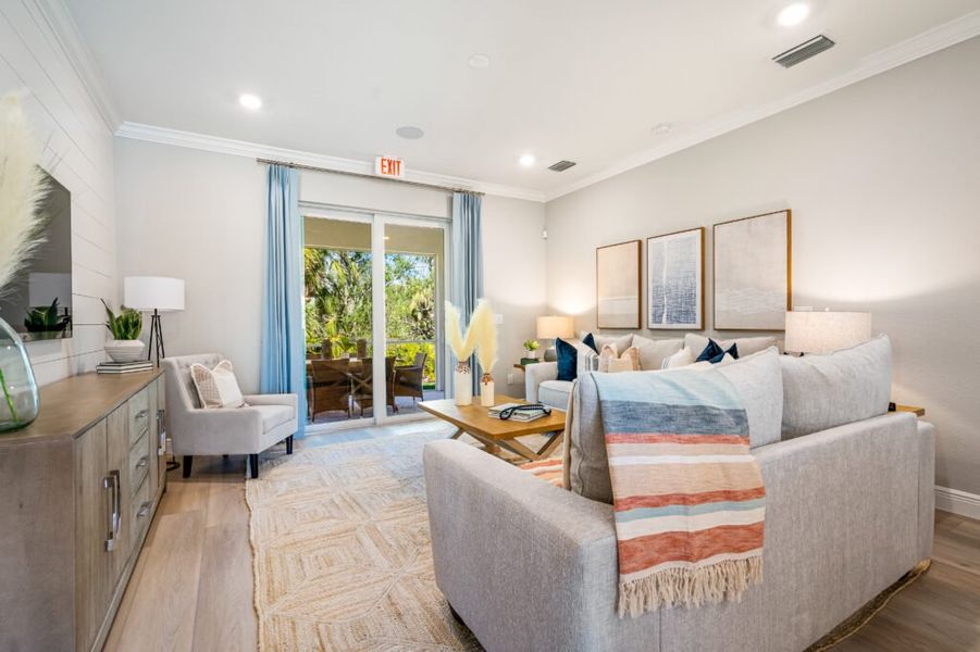 Furnished interior in a model home at Port Charlotte in Port Charlotte (Image 11). Furnished interior in a model home at Port Charlotte in Port Charlotte (Image 11).