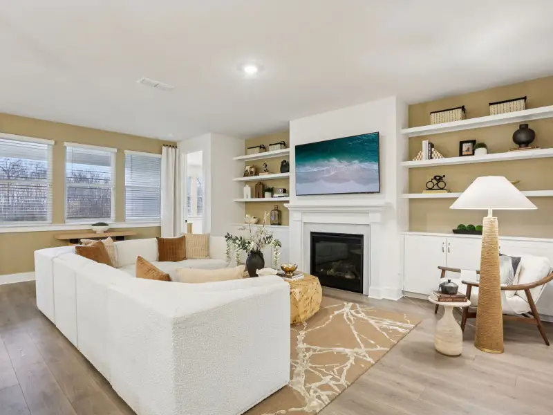 Furnished interior in a model home at Station Hill - Estate Series in Franklin (Image 6).