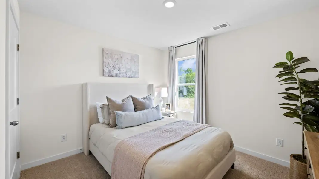 Furnished interior in a model home at Morgan Farms in Ooltewah (Image 6).
