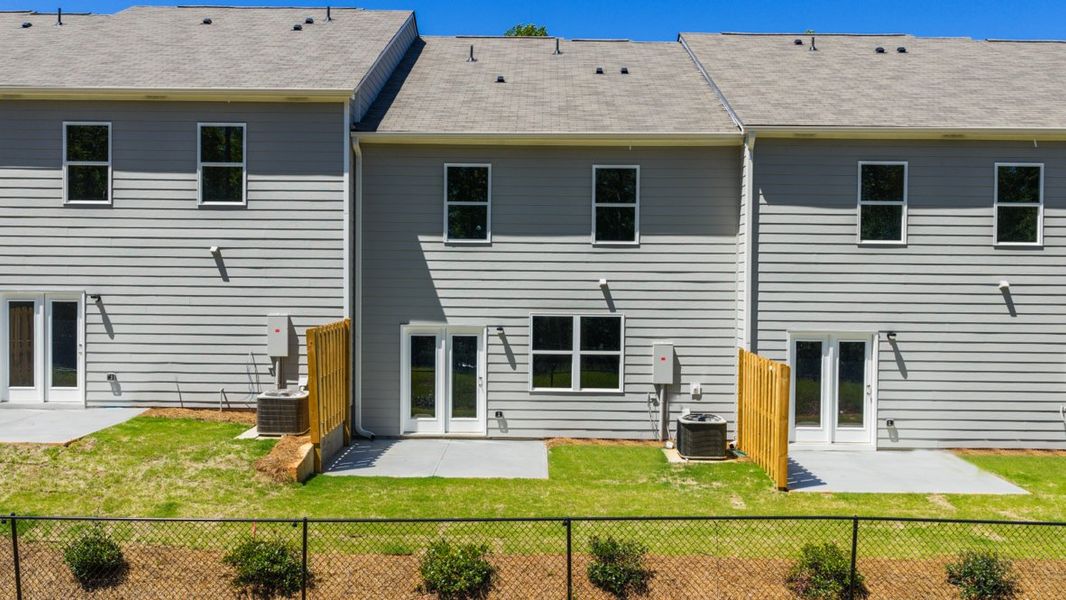 Exterior details of a home in Falcon Landing Townhomes, Gainesville (Image 16).