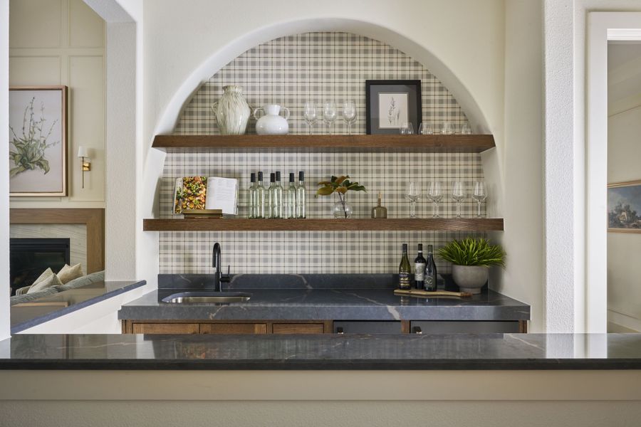 Close-up of interior finishes in a home at Park Place - 80' Lots, Prosper (Image 58).