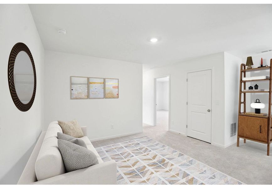 Furnished interior in a model home at Casteel in Bethlehem (Image 5).