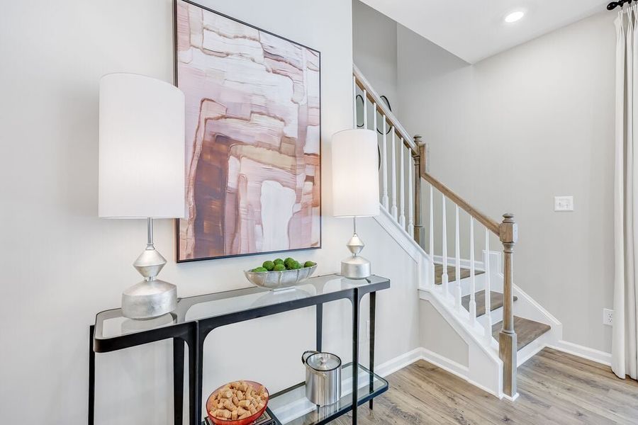 Furnished interior in a model home at Eagle Trace in Wendell (Image 87). Furnished interior in a model home at Eagle Trace in Wendell (Image 87).