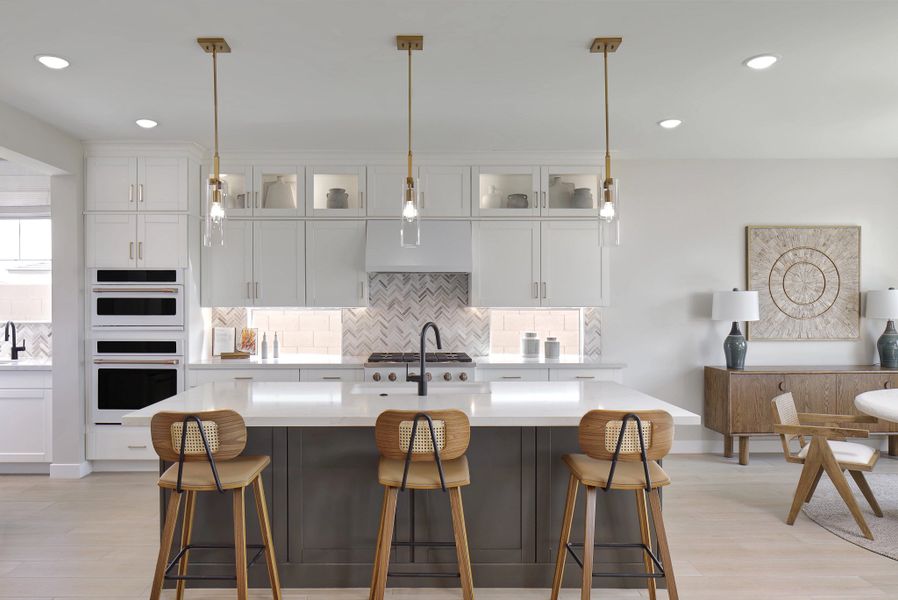 Furnished interior in a model home at Aloravita in Peoria (Image 2). Furnished interior in a model home at Aloravita in Peoria (Image 2).