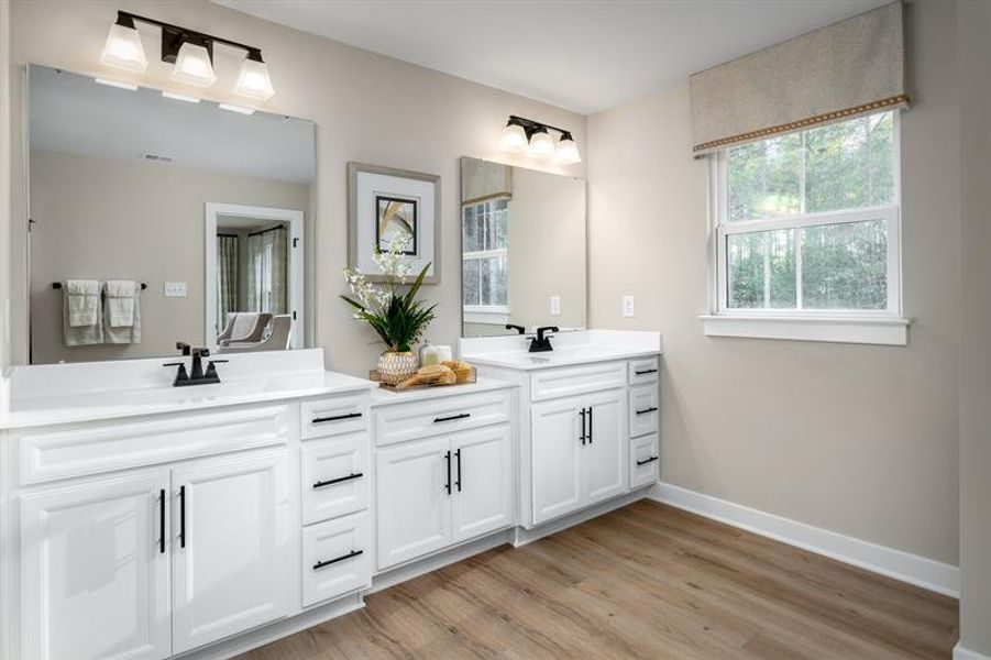 Enjoy everyday luxury with spacious layouts, sleek vanities, and calming bathroom vibes.
