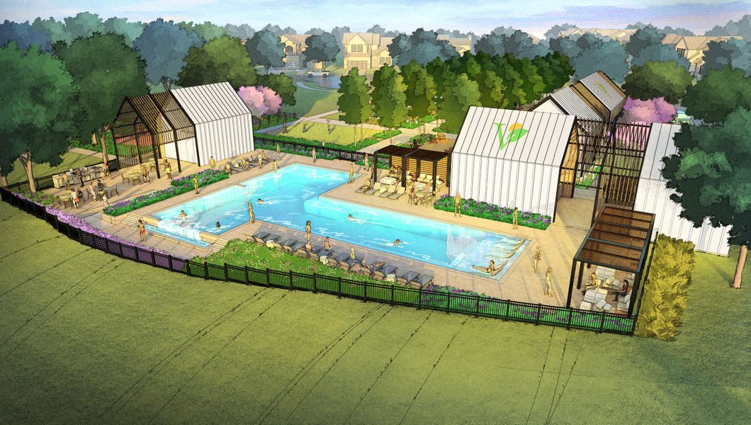 Community amenity available to residents of Valencia in Manvel (Image 2).