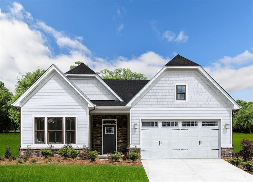 Front exterior of a home in the Windsor Estates community, located in Walhalla, SC (Image 9).