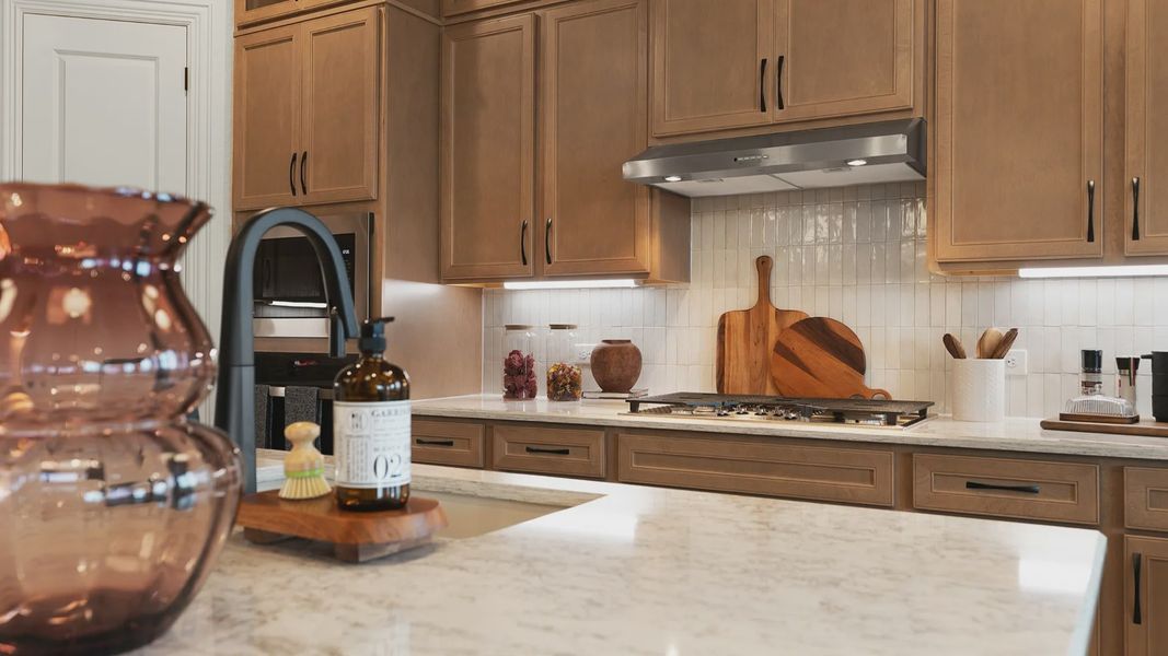 Close-up of interior finishes in a home at Piedmont, San Antonio (Image 79).